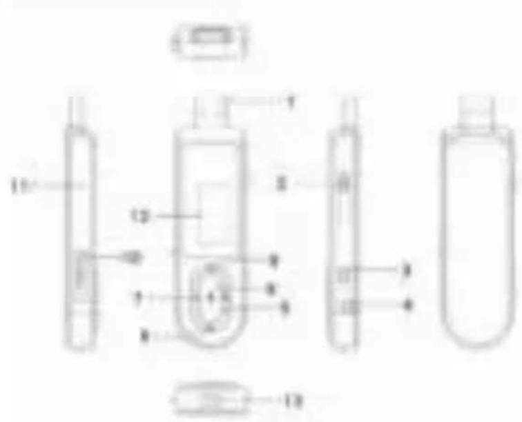 Technical diagram of a cylindrical device with labeled components and internal structures