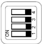 Crestron CHV-TSTATEX - DIP Switch Setup - 1