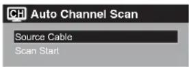 HITACHI LE29H306 - Air/Cable selection - 2