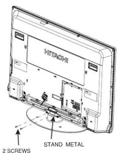 HITACHI 2 SCREWS STAND METAL