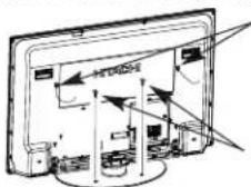 HITACHI P55H4011 - Asegurando a una mesa ó mueble - 1