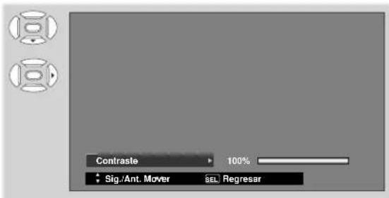 Contraste 100% Sig./Ant. Mover set Regresar