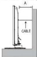 HITACHI P55H4011 - Asegurando a una pared - 1