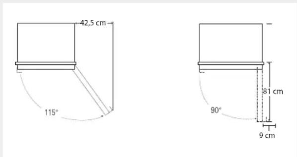 ASKO RF2826S - Clearances - 1