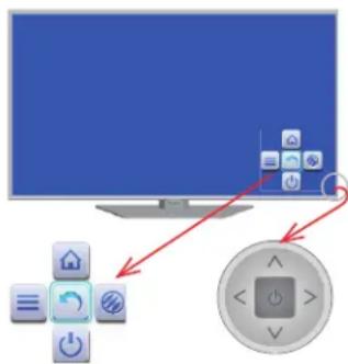HITACHI LE48M4S9 - Botones para controlar el TV - 1