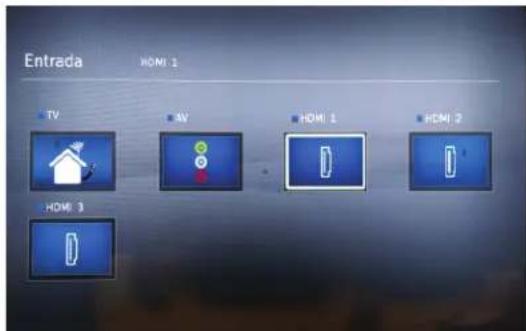 Entrada HOMI 1 TV AV HOMI 1 HOMI 2 HOMI 3