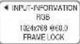 BENQ PB9200 - INPUT Menu (continued) - 1