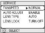BENQ PB9200 - OPTION Menu (continued) - 1