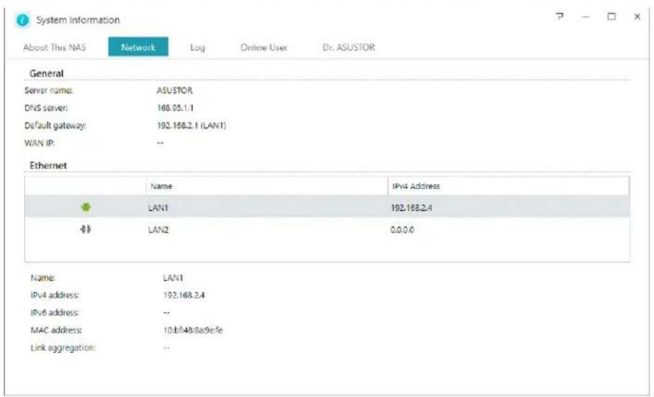 Asustor AS6204RD - Network - 1