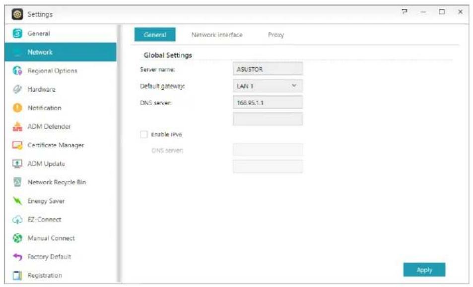 Asustor AS6204RD - Network - 1
