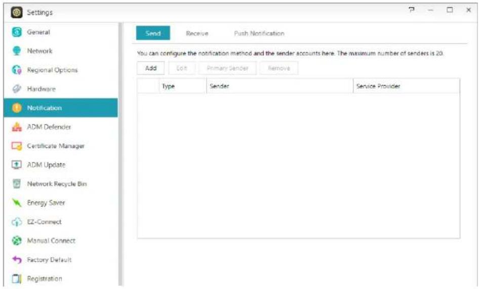 Asustor AS6204RD - Notification - 1