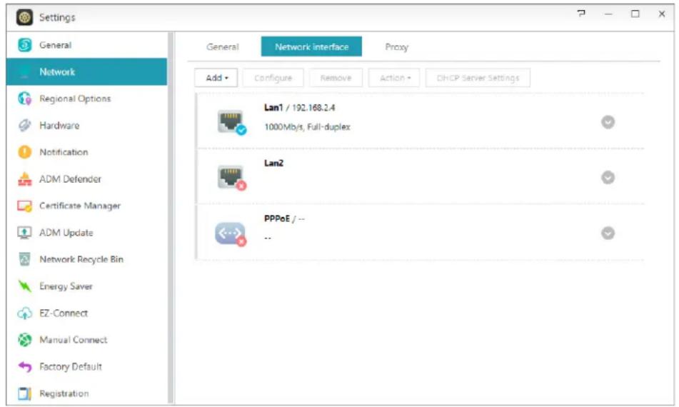 Asustor AS6204RD - → Link Aggregation - 1