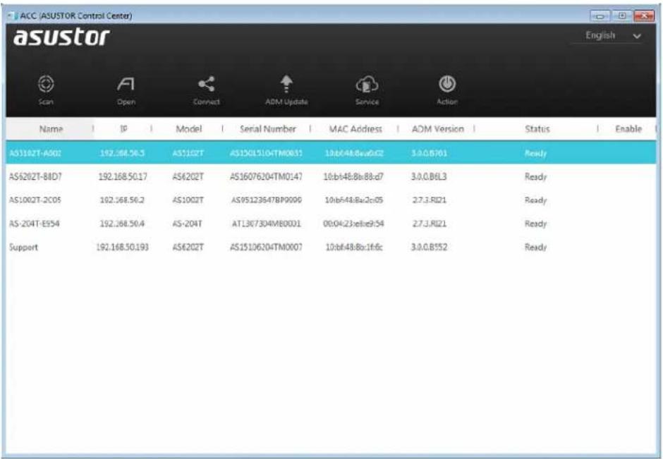 Asustor AS6204RD - ACC (ASUSTOR Control Center) - 1