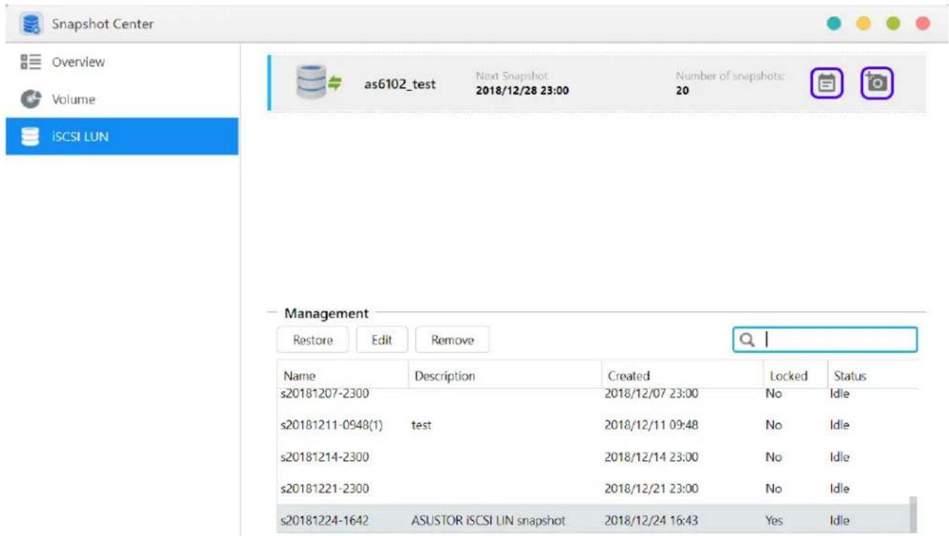 Asustor AS6204RD - iSCSI LUN - 1