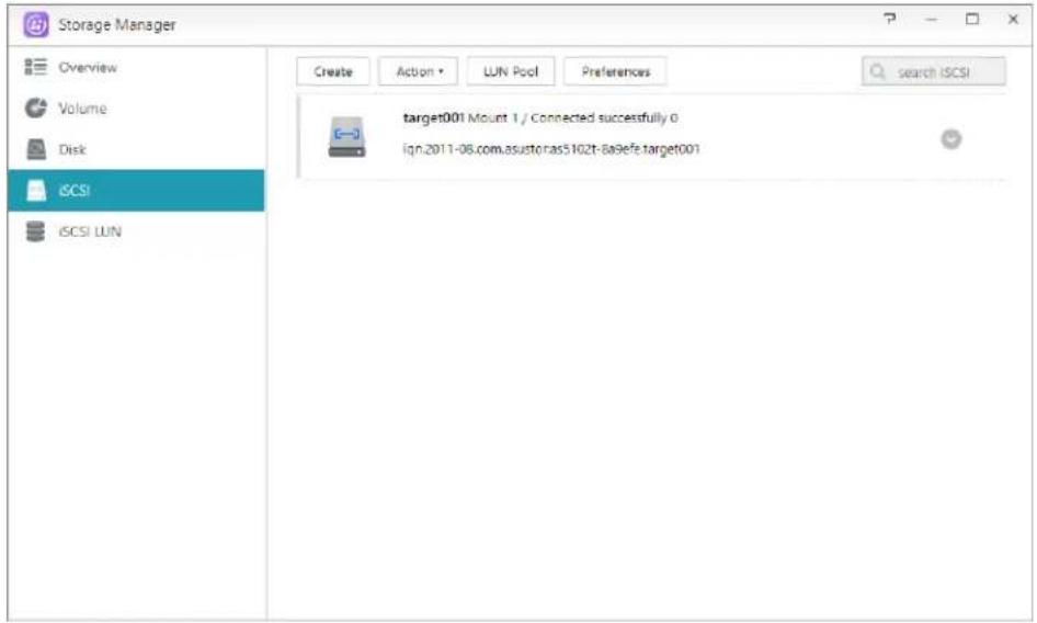 Asustor AS6204RD - iSCSI - 1