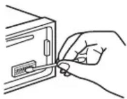 SONY CDX-R3350EE - Чистка контактов - 1