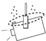 SANYO PLC-XF71 - CAUTION ON HANGING FROM THE CEILING - 1