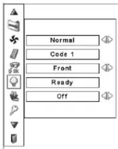 Normal Code 1 Front Ready Off