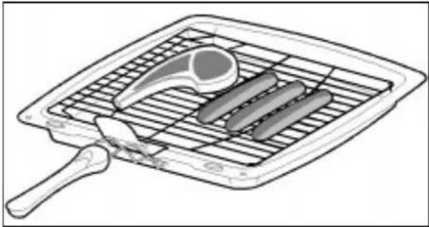 Tricity Bendix CSIE510BU - THE GRILL PAN AND HANDLE - 4