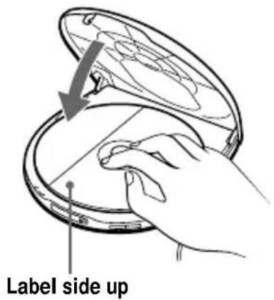 Label side up