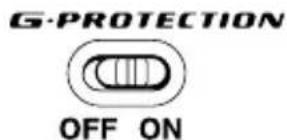 G-PROTECTION OFF ON