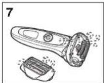 PANASONIC ES-LV54 - Cleaning the shaver - 3