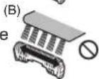 PANASONIC ES-LV54 - ▶ Cleaning with the short brush - 2