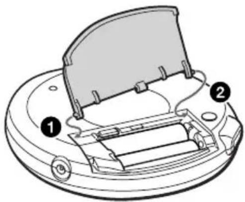 Technical diagram of a device with numbered components, likely illustrating a mechanical or electrical assembly.