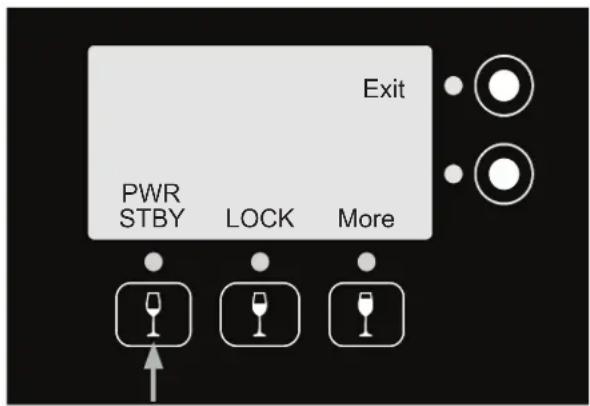 Dacor DYWS4 - To turn on standby power: - 2