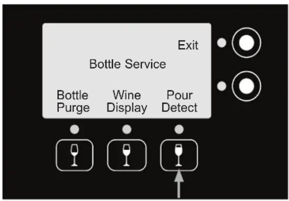Dacor DYWS4 - Turning Pour Detect On or Off - 2