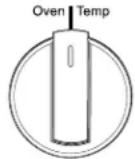 HAIER QGAS740RMSS - Oven Temperature Knob (Cont.) - 1