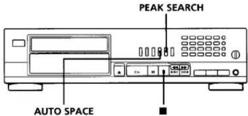 PEAK SEARCH AUTO SPACE