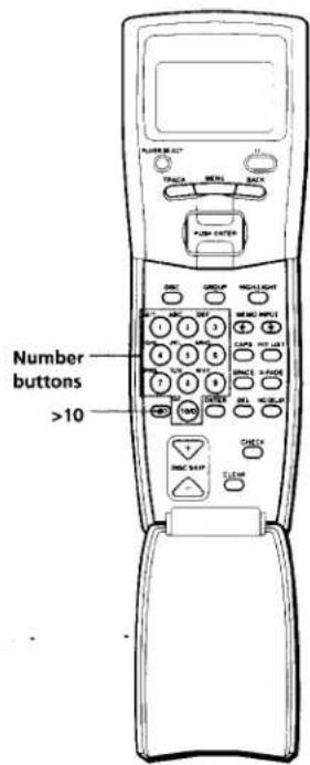 Number buttons >10