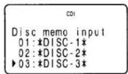 SONY CDP-CX88ES - Erasing the Disc Memo - 3