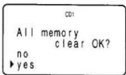 SONY CDP-CX88ES - Erasing all data stored in the remote - 4