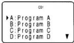 SONY CDP-CX88ES - Playing the program you create observing the remote's display - 2