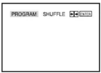 PROGRAM SHUFFLE ENTER