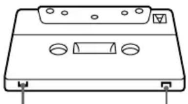 SONY MHC-GS100 - To save a tape permanently - 1