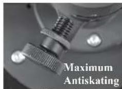 MCINTOSH Black MT5 - Anti-Skating Adjustment - 4