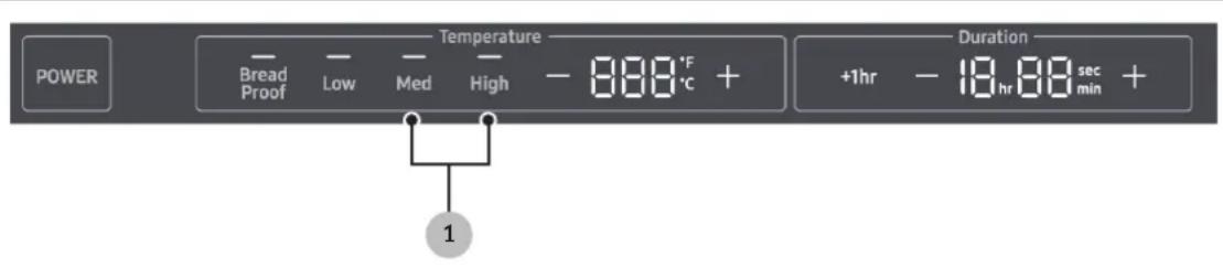 Dacor Modernist DWR30M977WM - Temperature scale °F→°C - 1