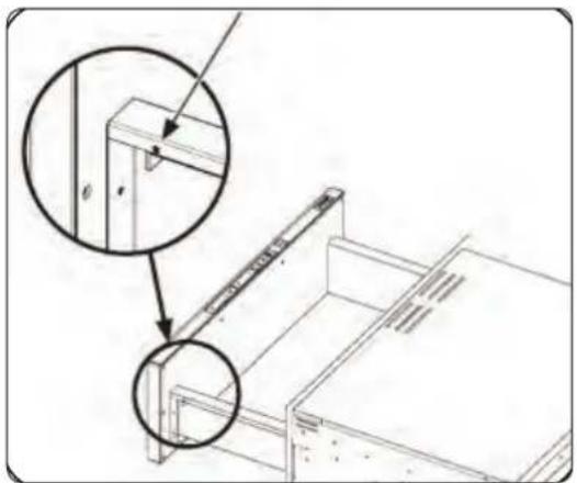 Dacor Modernist DWR30M977WM - Removing the drawer from the appliance - 3