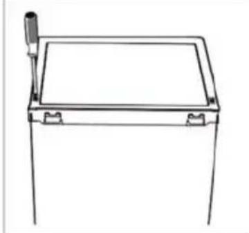 Orima ORH 280 W - Inversão da Abertura da Porta - 3
