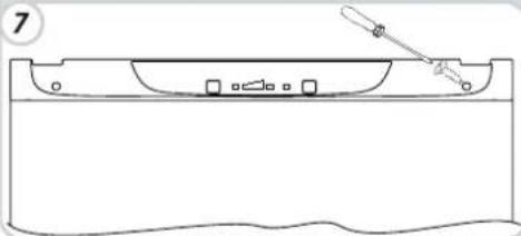 HOOVER HUNA 2714-0 - INVERTING THE DOOR - 8