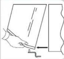 HOOVER HUNA 2714-0 - INVERTING THE DOOR - 3
