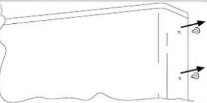 HOOVER HUNA 2714-0 - INVERTING THE DOOR - 11