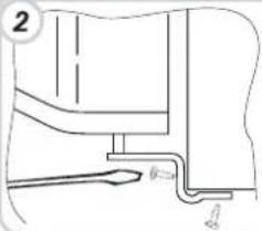 HOOVER HUNA 2410-0 - INVERTING THE DOOR - 2