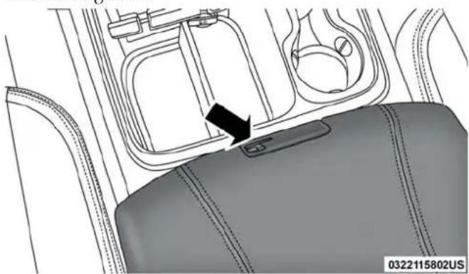 DODGE Chassis 5500 (2018) - CenterStorageCompartment—IfEquipped - 1