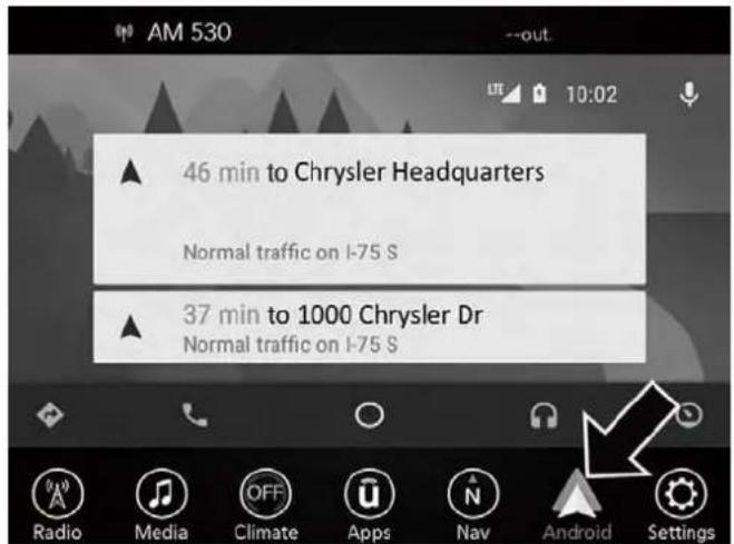 DODGE Chassis 5500 (2018) - Android Auto — If Equipped - 1