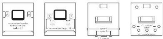 DEFINITIVE TECHNOLOGY DT6.5LCR - Placement Options - 1