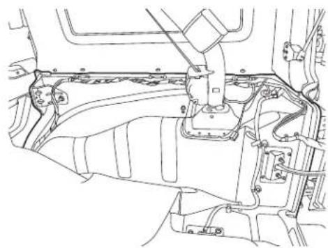 ALPINE HCE-TCAM1-WRA - Removing Rear Right Side Panel - 5
